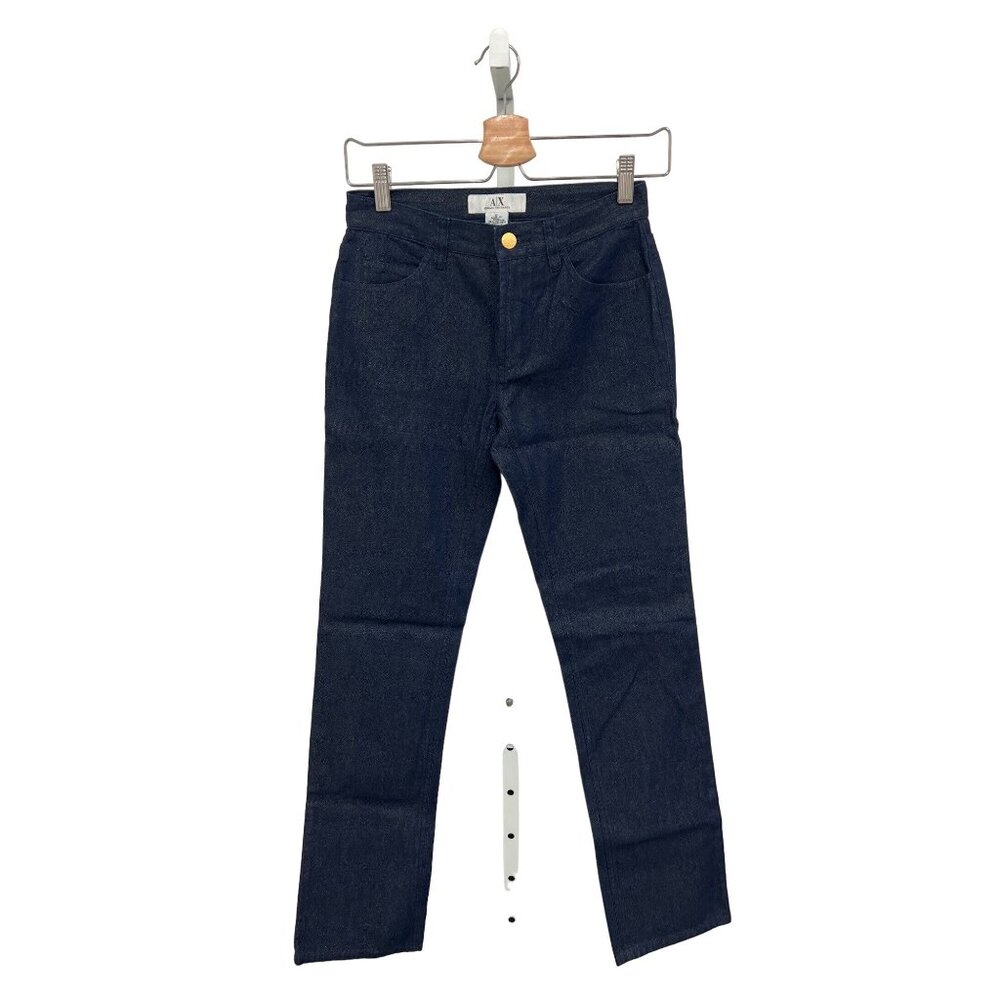 Armani Exchange Navy Gold Shimmer Jeans